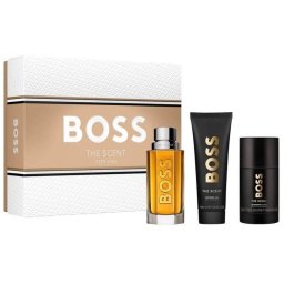 Hugo Boss The Scent Set cadou pentru bărbați 100 ml EDT + 100 ml shower gel + 75 ml deodorant stick