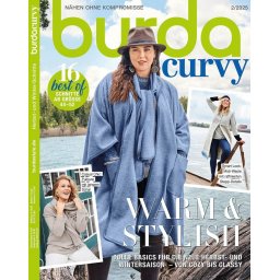 Revista Burda Style Curvy 02/2025 editata in limba germana