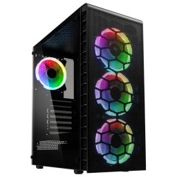 Carcasa Observatory Lite Mesh RGB Midi-Tower - Negru