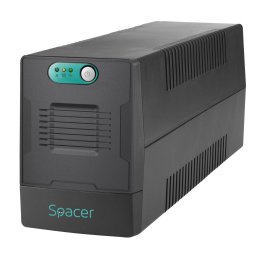 SPUP-800L-LIT01, Line-Interactive, 800VA/480 W, 2x Schuko, Negru