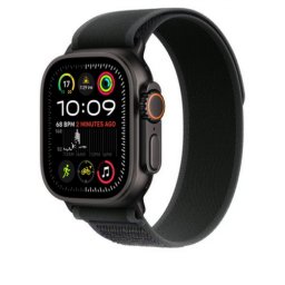 Curea SmartWatch Apple MYQ53ZM/A, 49mm, Black Trail Loop/Black Titanium Finish/S-M