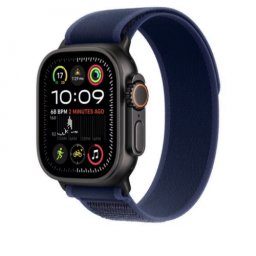 Curea SmartWatch Apple MYQ73ZM/A, 49mm, Blue Trail Loop/Black Titanium Finish/S-M