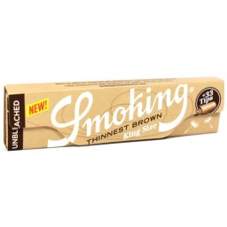Foite + 33 Filtre Smoking Thinnest Brown King Size 110mm x33