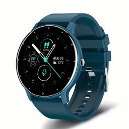 Ceas Smartwatch pentru barbati si femei, PMXJ55814-ALBASTRU