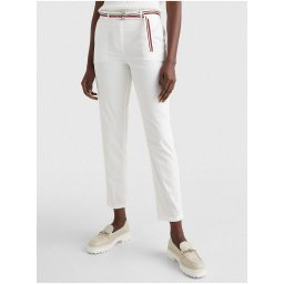 Marimi curvy pentru femei Tommy Hilfiger - alb