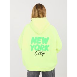 Hanorac galben New York City