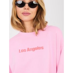 Hanorac roz Los Angeles