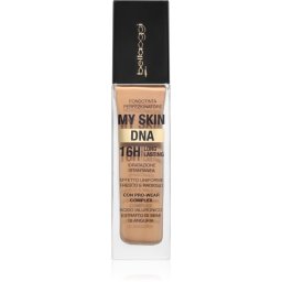 bellaoggi My Skin DNA make up hidratant pentru o piele perfecta culoare Hezelnut 34 ml