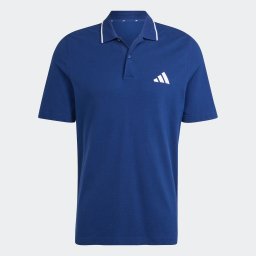 ADIDAS SPORTSWEAR Tricou funcțional 'Essentials' albastru închis / alb