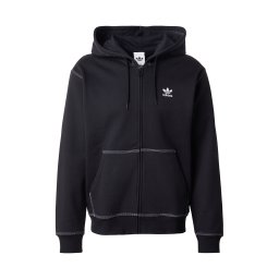 ADIDAS ORIGINALS Hanorac 'ESSENTIALS' negru / alb