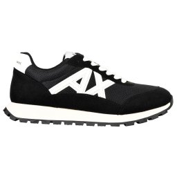 ARMANI EXCHANGE Sneaker low negru / alb