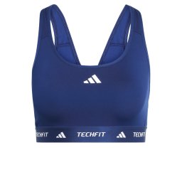 ADIDAS PERFORMANCE Sutien sport albastru închis / alb
