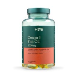 H&B Omega-3 Ulei de pește 1000mg 120 capsule