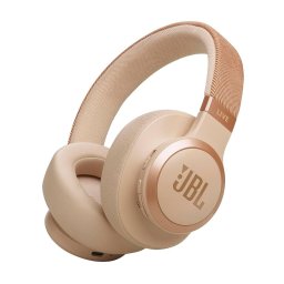 Casti audio wireless over-ear LIVE 770NC, True Adaptive NC, Bluetooth, Multi-Point, Sand