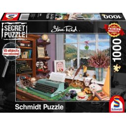 Schmidt Spiele Puzzle Steve Read: At the Desk (Secret Puzzle)