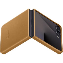 Husa Galaxy Z Flip 7 - Capac protectie spate Kindsuit Case, Camel