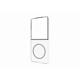 Husa Galaxy Z Flip 7 - Capac protectie spate Clear Magnet Case, Transparent