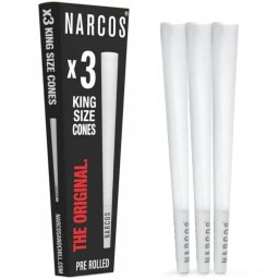 Narcos Conuri pre-rulate King size albe x3 (USA)