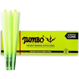 Jumbo Conuri pre-rulate din canepa Green King Size Premium x34