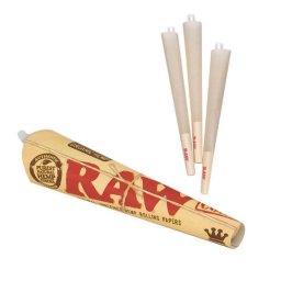 Raw Conuri pre-rulate King Size din canepa organica x3