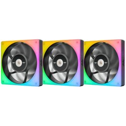 THERMALTAKE TOUGHFAN 12 RGB High Static Pressure Radiator Fan TT Premium Edition 3 bucăţi set control
