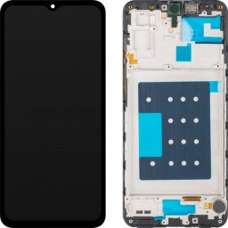 Display cu Touchscreen MP compatibil cu Samsung Galaxy A17 5G A176, cu Rama, Negru