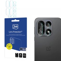 Folie de protectie Camera Spate 3MK Protection pentru OnePlus 15, Sticla Securizata, Set 4 bucati, Transparenta