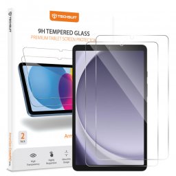 Folie de protectie Ecran Techsuit ArmorGlass CrystalHD pentru Samsung Galaxy Tab A11 / Tab A9, Sticla Securizata, Full Glue, Set 2 bucati
