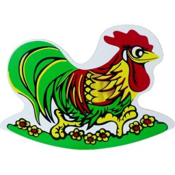 Balansoar pentru copii în formă de cocoș