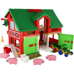 Căsuță de fermier cu accesorii