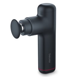 Aparat de masaj muscular Beurer MG 79, 3 trepete de intensitate, Lumini LED, Autonomie baterie 3 h, Negru/Gri