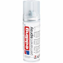 Spray vopsea acrilica Edding 5200, transparent lucios, uscare rapida, acoperire inalta, 200 ml