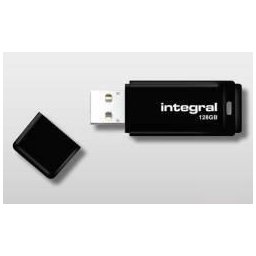 Memorie USB Memorie Integral INFD128GBBLK3.0, 128GB USB3.0, Snap-on cap design, negru