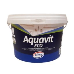 Vopsea email poliuretanica pe baza de apa pentru lemn VITEX Aquavit Eco, alb mat, 2,5L