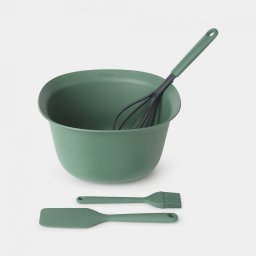 Ustensile gatit Set 4 ustensile patiserie Tasty Plus silicon Fir Green