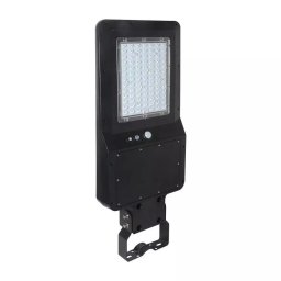 Solar Street Luminaire V-TAC 40W LED Black IP65 120Lm/W VT-ST42 4000K 4800lm