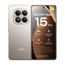 Smartphone Redmi Note 15 Pro 256GB 8GB RAM Dual SIM Titanium