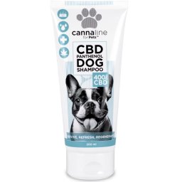 Cannaline Sampon cu CBD 400mg blana caini si Panthenol 200ml