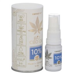 Ulei canabis BIO Pure CBD 10% SPRAY Cannaline cu Lecitina 10ml
