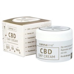 Crema de zi Vindecare Regenerare Hidratare cu CBD si Q10 Cannaline - 50ml