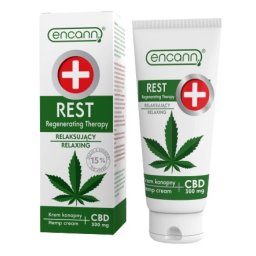 Crema Mancarime Calmare Regenerare cu ulei CBD 15% Encann REST - 150ml