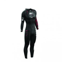 Z3R0D - costum neopren barbati Flex wetsuit - black red