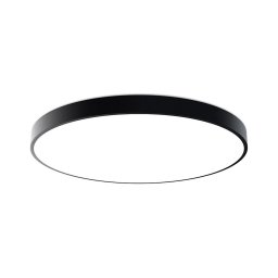 LED2 - Plafonieră LED MONO SLIM, 80 W, 230 V, 3000 K/4000 K, Ø 80 cm, neagră