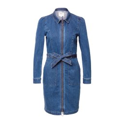 ONLY Rochie tip bluză albastru denim