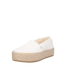 TOMS Espadrile 'Valencia' alb