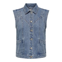 ONLY Vestă 'ONLKennedy' albastru denim