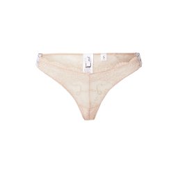 GUESS Tanga gri / mauve / negru / alb