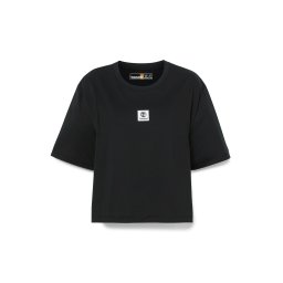 TIMBERLAND Tricou negru / alb murdar