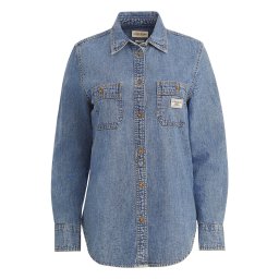 GUESS JEANS Bluză albastru denim