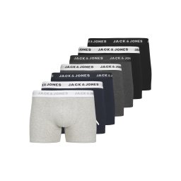 JACK & JONES Boxeri bleumarin / gri grafit / gri deschis / negru